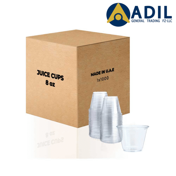 Pet Clear Juice Cup 8 Ounce 1X1000 Pieces