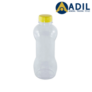 Plastic Juice Bottle 200ml Dumbel Shape Lid 150 Pieces