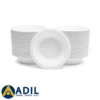 Bagasse Round Bowl White 12 Oz 1X300 Pieces