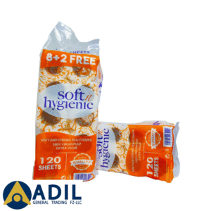 Soft N Hygienic Toilet Roll 120 Sheets 10X10 Pieces