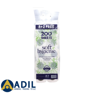 Soft N Hygienic Toilet Roll 200 Sheets 10X10 Pieces