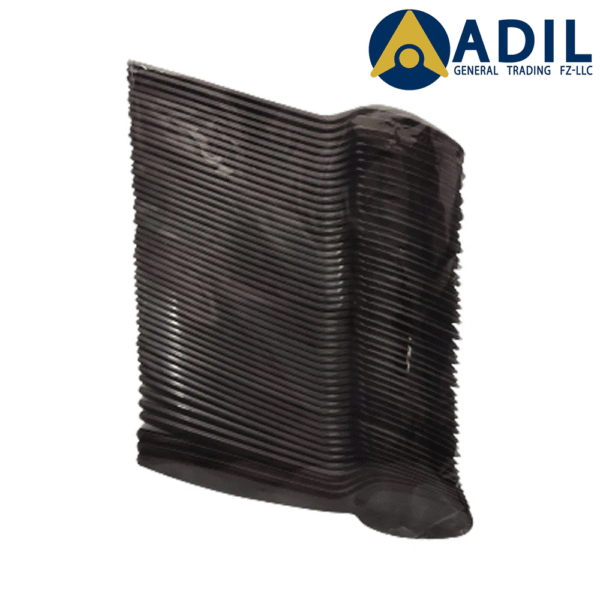 21.3 Disposable Black Plastic Spoon HD 40X50 Pieces
