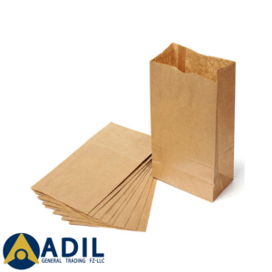 33 SOS Kraft Paper Bag 4 Brown 13X8X24CM 1X2000 Pieces