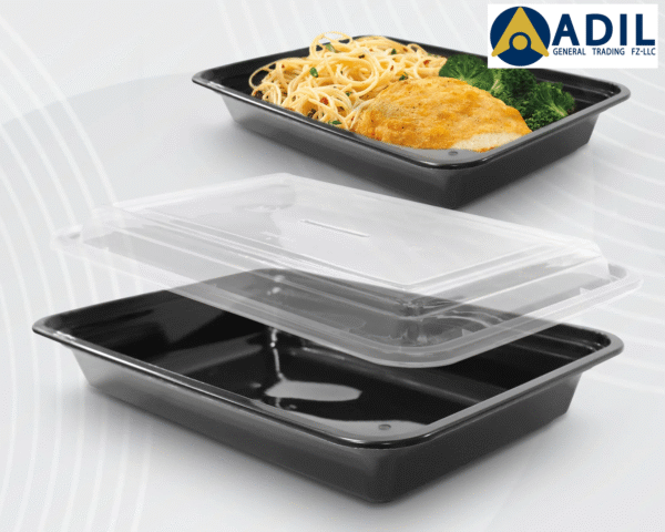 Microwave Container With Lid 1 Compartment