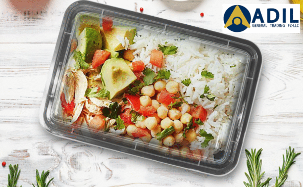Microwave Container With Lid 1 Compartment