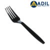 43.1 Disposable Plastic Fork Black HD 40X50 Pieces