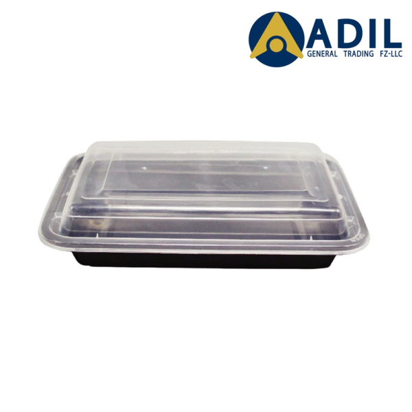 43.2 Microwave Container Rectangle With Lid