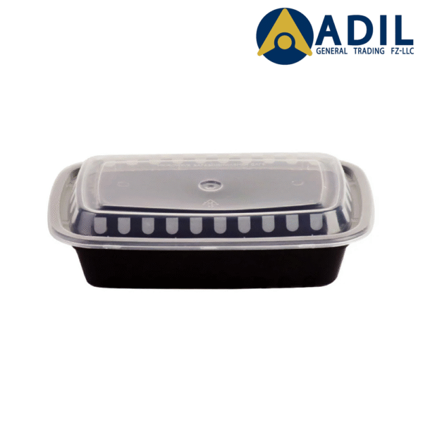 43.3 Microwave Container Rectangle With Lid