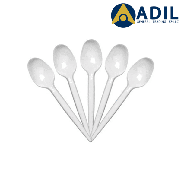 44 Disposable Plastic Tea Spoon White 1X2000 Pieces