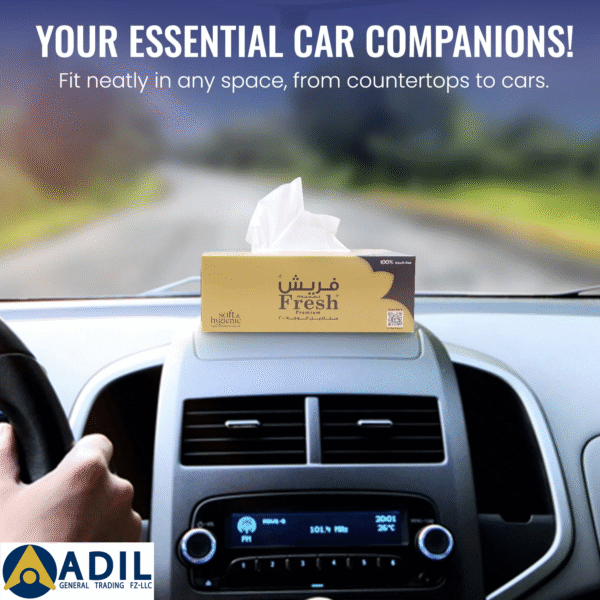 Fresh Facial Tissue 200 Sheet Pack of 30 Pieces