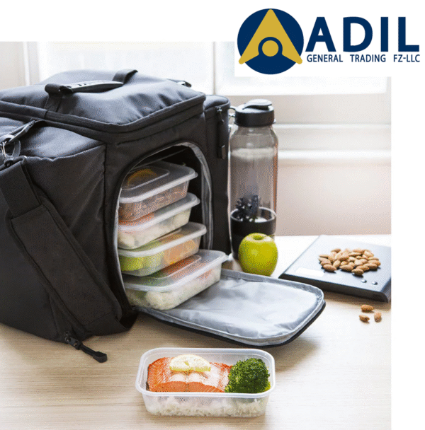 Clear Microwavable Container Rectangle With Lid 1X500 Pieces