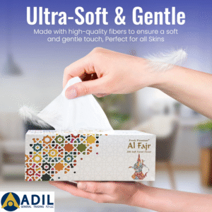6.1 Al Fajr Facial Tissue 200 Sheet Pack 30 Pieces