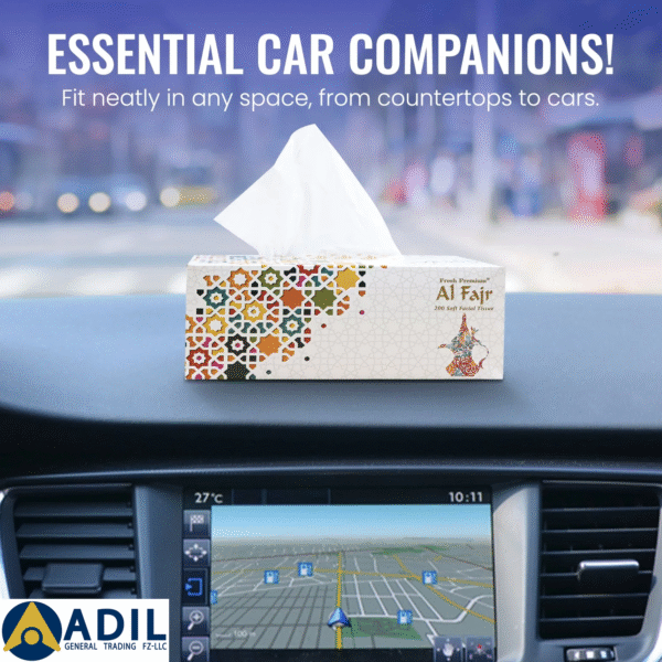 6.2 Al Fajr Facial Tissue 200 Sheet Pack 30 Pieces